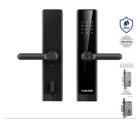 Khoá cửa thông minh Avolock AV-64-B App wifi