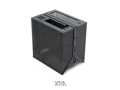XPROTO-Mini Open Layout Case Black with Mesh-U-Shell