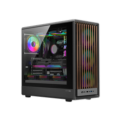  GAMEON TIMBERI Midnight Series Vỏ máy tính chơi game Mid Tower ARGB + 