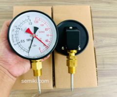  YAMAMOTO KEIKI Combination boiler gauge nhiệt kế lưỡng kim đo nhiệt độ 