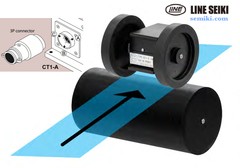  LINE Seiki CT1-3:10A thiết bị đo chiều dài vải kết nối PLC 