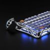 Bàn phím gaming cơ không dây 75% GravaStar Mercury K1 Pro màu