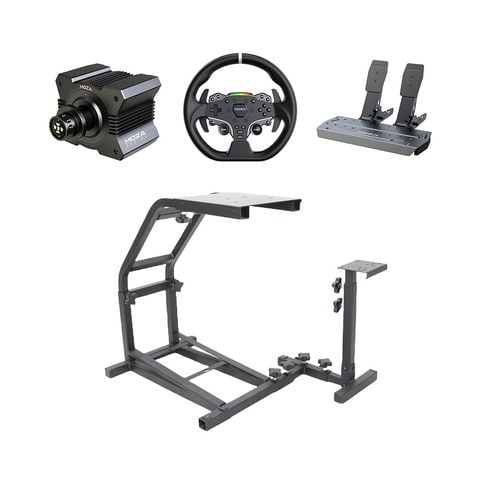 Hệ thống mô phỏng lái xe HACOM Racing Silver 7 (Moza R5 Bundle)