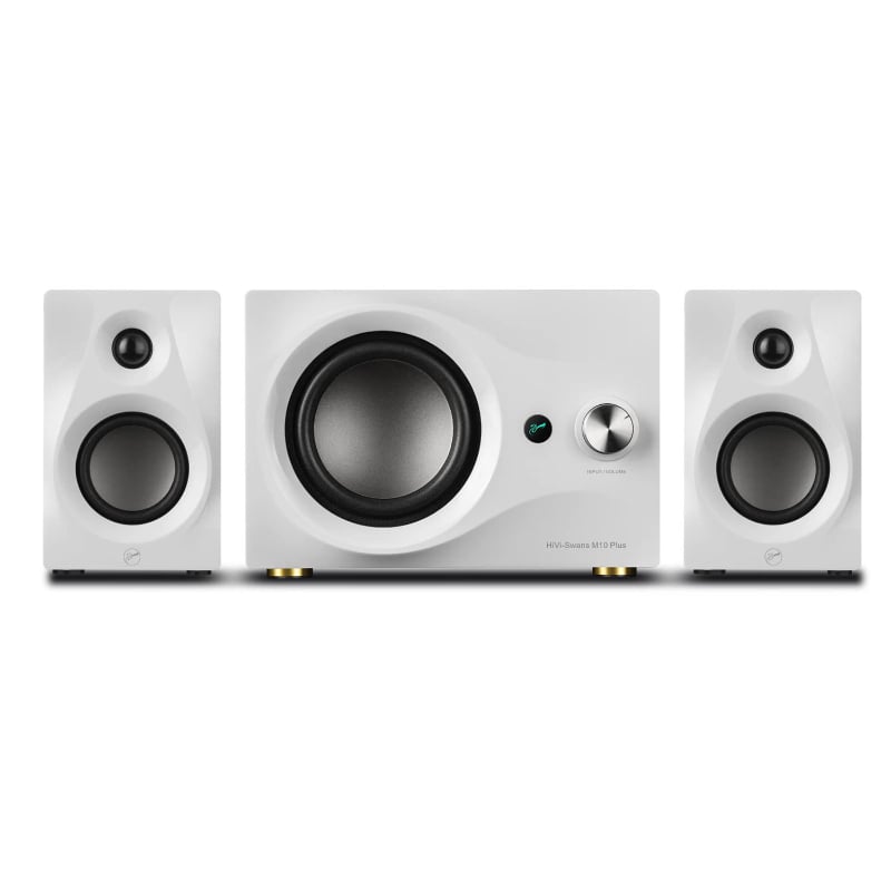 Bộ Loa vi tính 2.1 Hivi Swan M10 Plus, Công suất 60W, Bluetooth, Optical, Coaxial, Aux