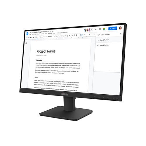 Ảnh minh họa Màn hình Lenovo ThinkVision S22-4E 64CBKAT6AE (21.5 inch | FHD | IPS | 100Hz | 4ms) 3