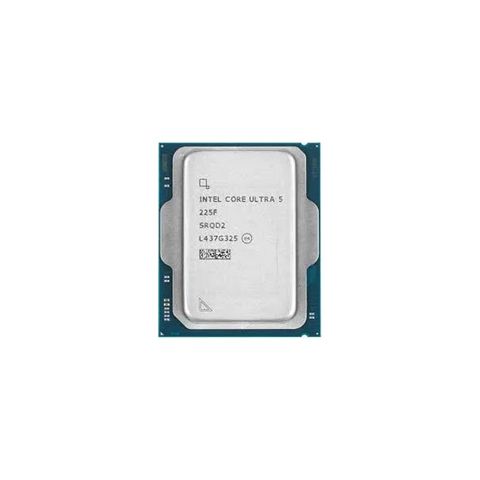 CPU Intel Core Ultra 5 225F Tray New (UP TO 4.9Ghz, 10 NHÂN 10 LUỒNG, 20MB CACHE, INTEL LGA1851)