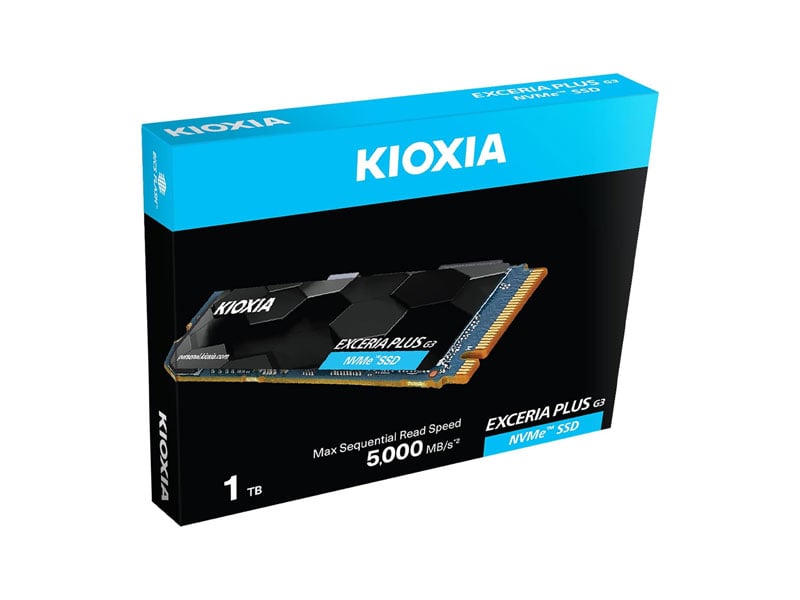 Ảnh minh họa Ổ cứng SSD Kioxia Exceria PLUS G3 1000GB NVME PCIe4x4 LSD10Z001TG8 (5000-3900MB/s) 2