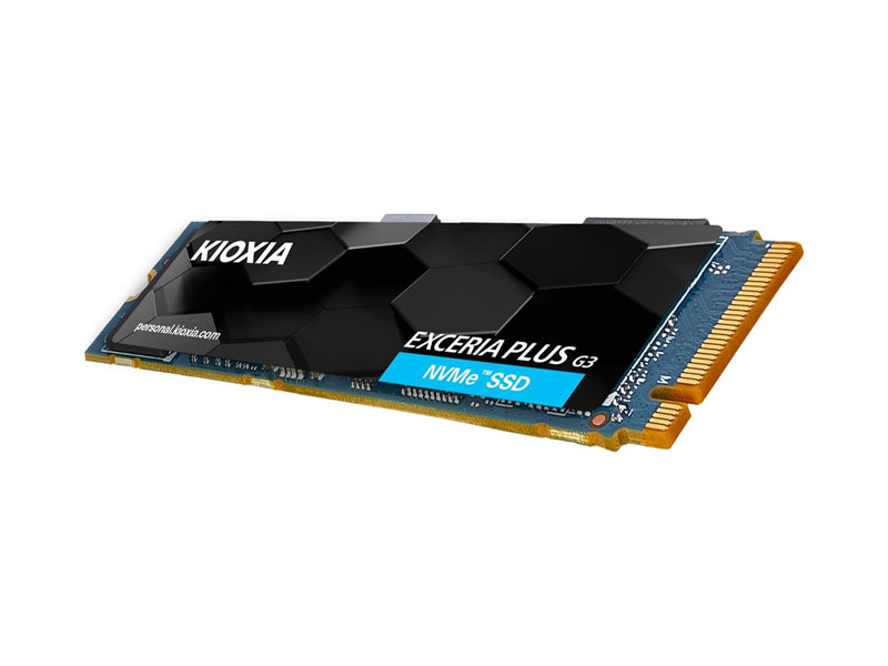 Ảnh minh họa Ổ cứng SSD Kioxia Exceria PLUS G3 2000GB NVME PCIe4x4 LSD10Z002TG8 (5000-3900MB/s) 1