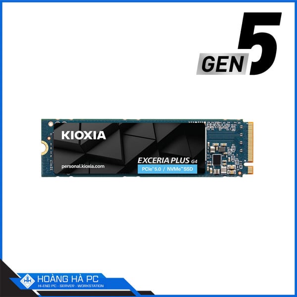 Ổ cứng SSD Kioxia Exceria Plus G4 2TB M.2 PCIe Gen5 x4 (Đọc 10000MB/s - Ghi 8200 MB/s)