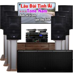  Dàn karaoke gia đình, biệt thự Vip RCF 06 (RCF C5212W MK3) 