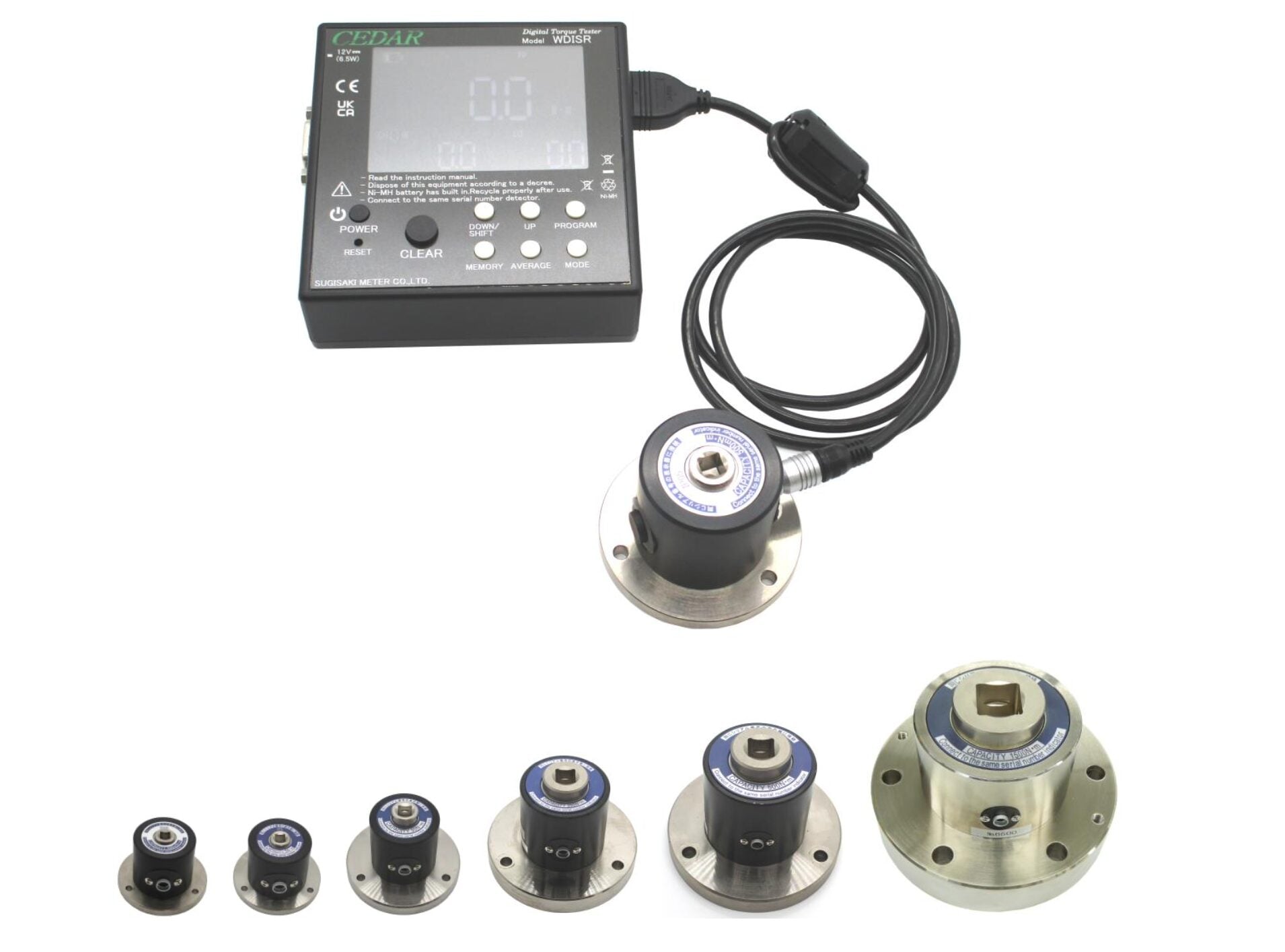 CEDAR WDISR-IP series thiết bị kiểm định lực mô men xoắn tua vít, cờ lê (50gf~150kgf)