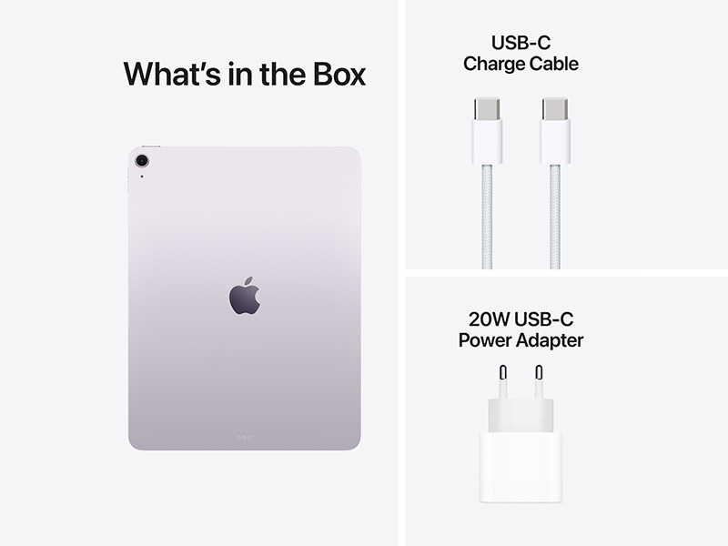 Ảnh minh họa iPad Air M4 13 inch 5G 1TB Purple (MH9V4ZA/A) 3