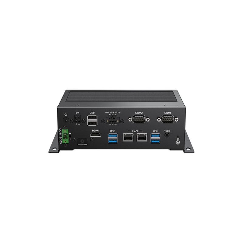 Máy tính công nghiệp Darveen DBC-3200 DIN-Rail IPC with Intel® Elkhart Lake Celeron®/Core™ i3/i5/i7, 4x COM, 6x USB, 2x LAN