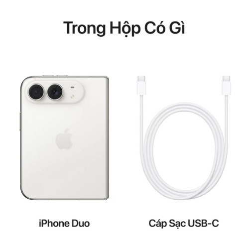 Ảnh minh họa iPhone Duo 2TB Trắng Ánh Sao 2
