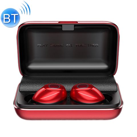JOYROOM JR-T07 Tai nghe Bluetooth TWS Full Metal Red – Âm thanh sống động, pin lâu, thiết kế sang trọng