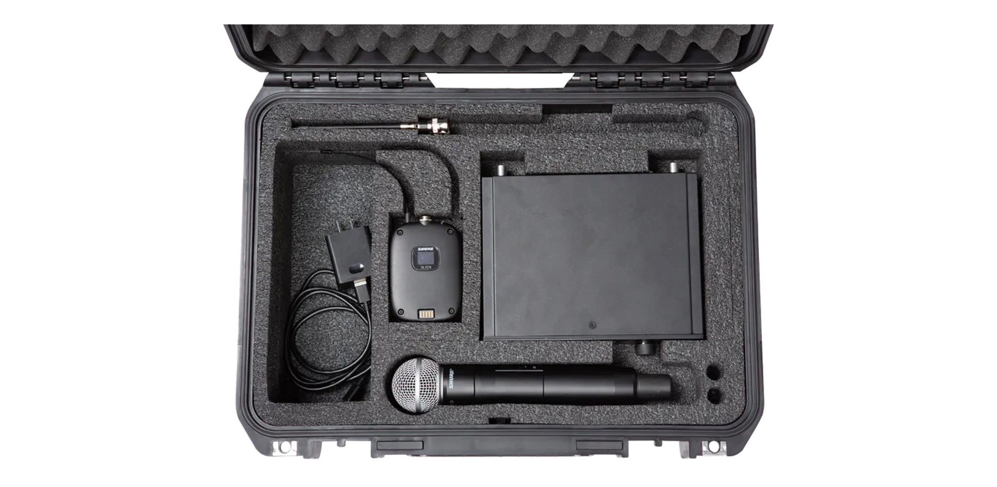 Ảnh minh họa iSeries 1711-6 Shure SLX-D / QLX-D Case SKB 3i-1711-XLXD 3