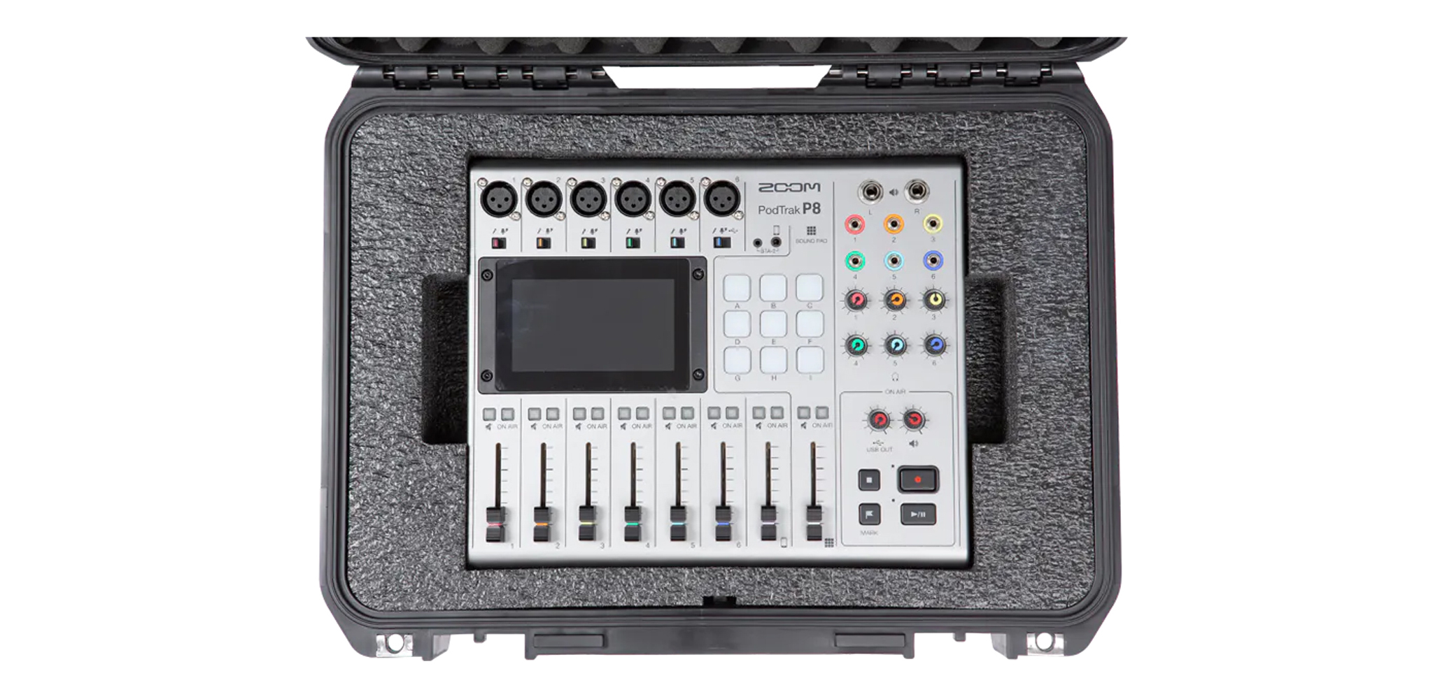 Ảnh minh họa iSeries 1711-6 Zoom PodTrak P8 Case SKB 3i1711-6-P8 3