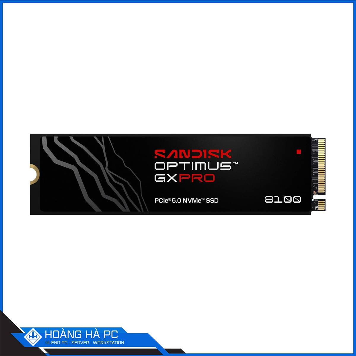 Ảnh minh họa Ổ cứng SSD Sandisk Optimus GX Pro 8100 4TB M.2 PCIe 5x4 (Đọc 14900MB/s - Ghi 14000MB/s) 1