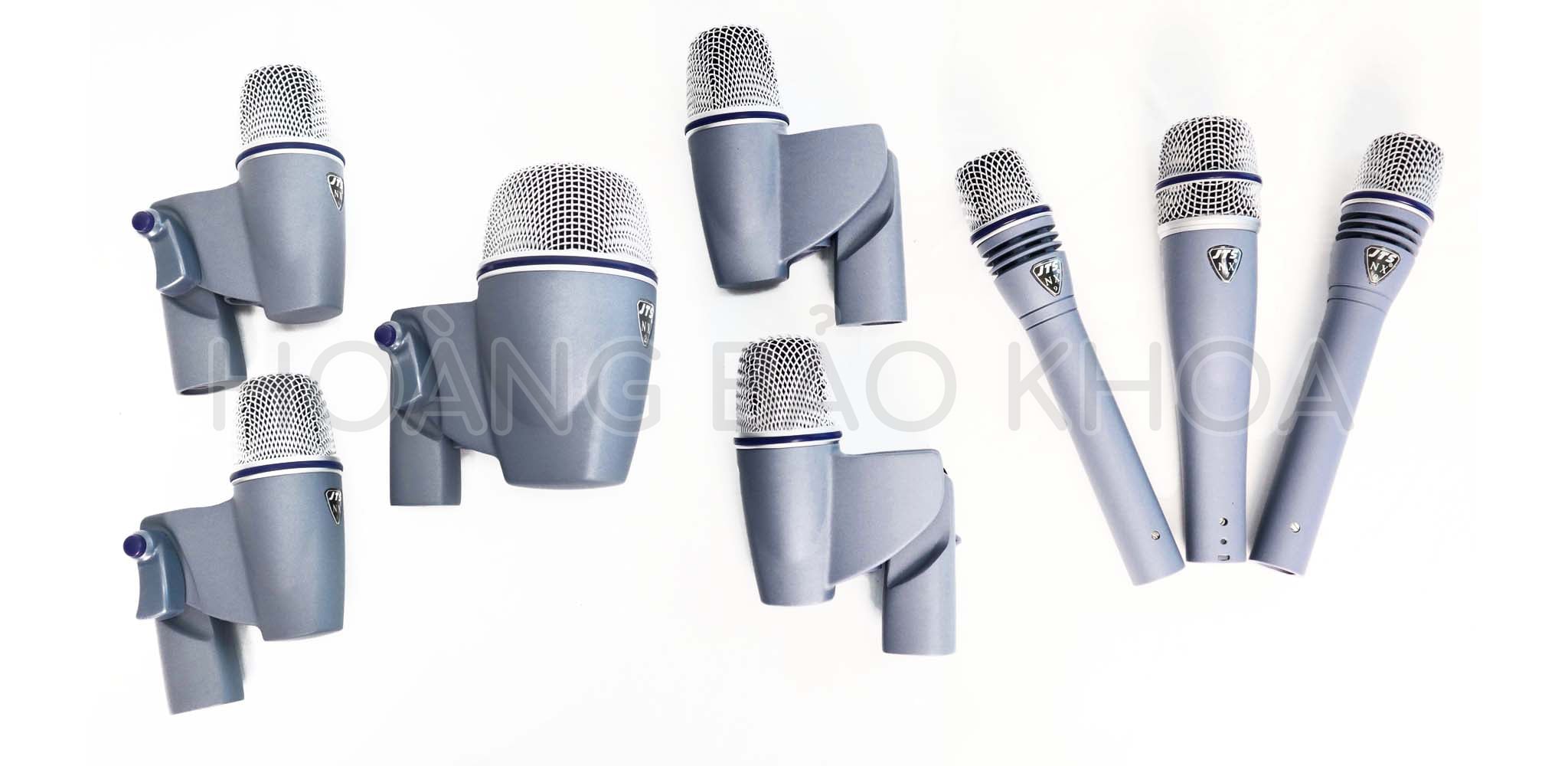 Ảnh minh họa Microphone KIT 1 chiếc NX-2, 4 chiếc NX-6 và 3 micro không dây cầm tay JTS NXB-8M 1