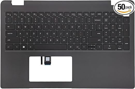 Ảnh minh họa Thay Vỏ Laptop Dell Latitude 15 3540 E3540 Series Laptop Top Cover Backlit Keyboard Assembly DVR0W 0DVR0W Gray Replacement Upper Case Palmrest for Zin 2