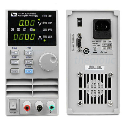 Ảnh minh họa IT6720 Tải Điện Tử DC Hiển Thị Số 60V 5A 100W 1