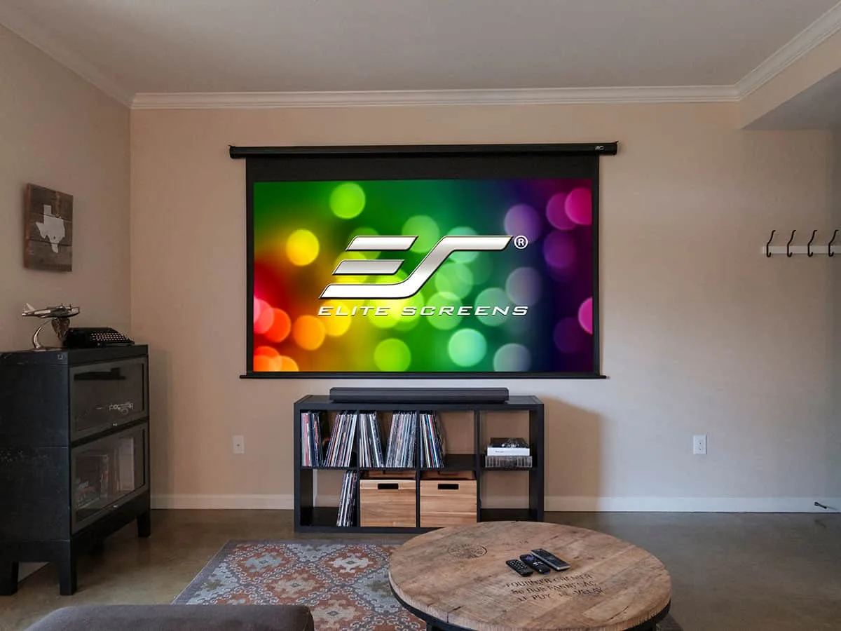 Ảnh minh họa Màn chiếu Elite Screens VMAX 3 150 inch VMAX150UWH3 – Màn chiếu điện sợi thủy tinh 1