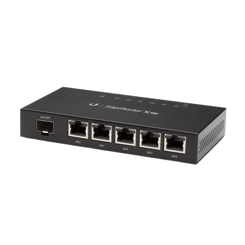 Ảnh minh họa Thiết bị cân bằng tải Router Ubiquiti EdgeRouter X SFP (ER-X-SFP), 5-Ports Router Gigabit PoE, 1 SFP Ports 1