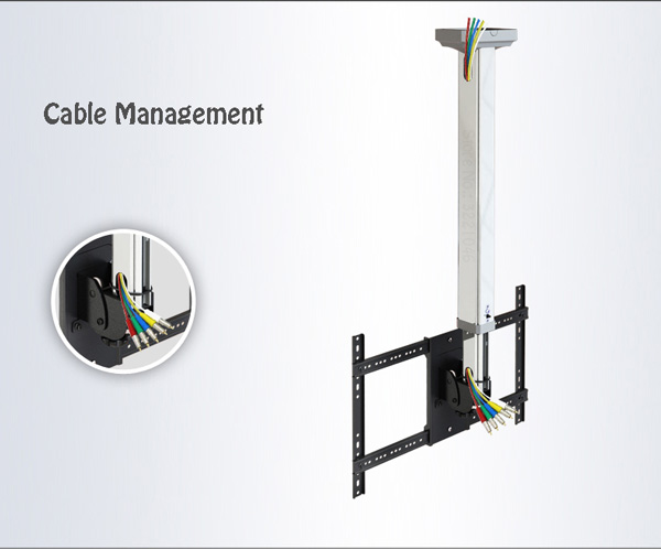 Ảnh minh họa Giá treo tivi thả trần nhập khẩu chính hãng NB -T3260 xoay 360 độ từ (32-65) inch 1
