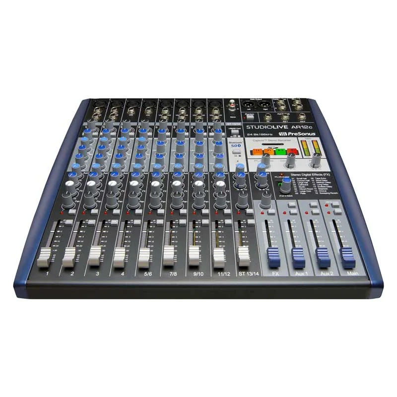 Ảnh minh họa Mixer PreSonus SudioLive AR12C, 14 kênh, 24-bit/96kHz, Bluetooth, USB 2.0 1