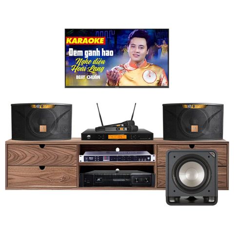 Dàn karaoke JBL GD117 (JBL Ki110 Gold Edition)