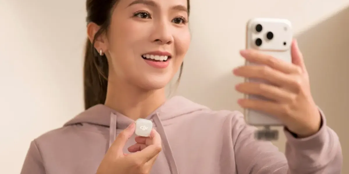 Ảnh minh họa Microphone không dây DJI Mini 2S (1 TX + 1 Mobile RX + Charging Case) - chỉ sử dụng cho điện thoại 1