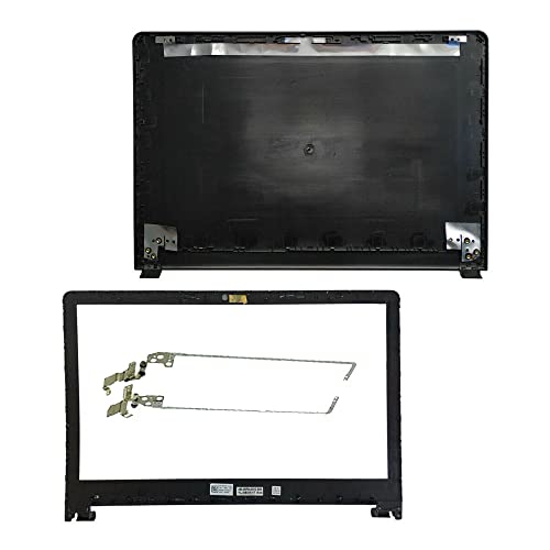 Ảnh minh họa Thay Vỏ Laptop Dell Inspiron 15 3567 3565 3576 0VJW69 06C63X LCD Top Back Cover Case and Front Bezel Cover and Hinges Laptop Replacement Case Compatible for Zin 1