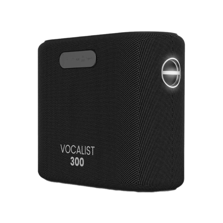 Loa Bluetooth Karaoke HiFuture Vocalist 300 HFS012-BK (150W, kèm 2 Micro, có điều khiển)