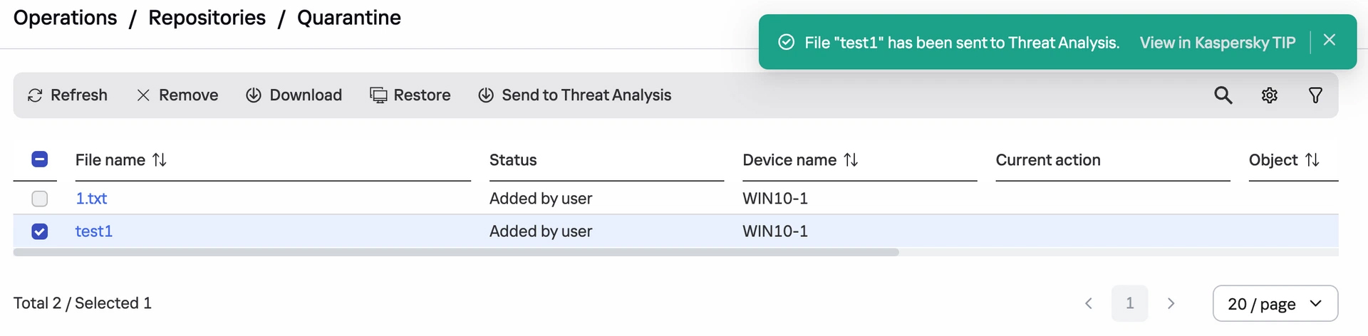 Ảnh minh họa Kaspersky Next XDR Optimum 3