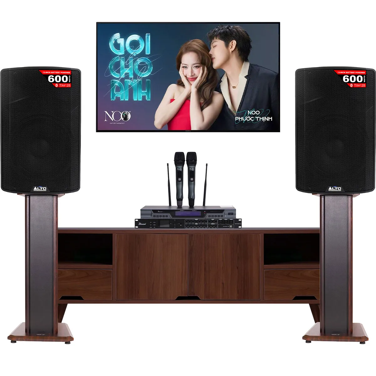 Ảnh minh họa Dàn karaoke Active Alto New 02 (Alto TX412B, Bksound M200, Bksound DSP 9000 Plus) 3