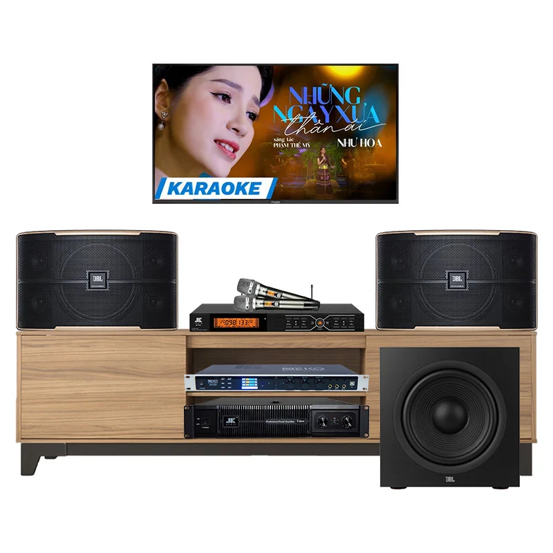 Dàn karaoke gia đình GD139 (JBL Pasion 12, Stage 220P, JKAudio D2600, B3 Pro, DK1000)