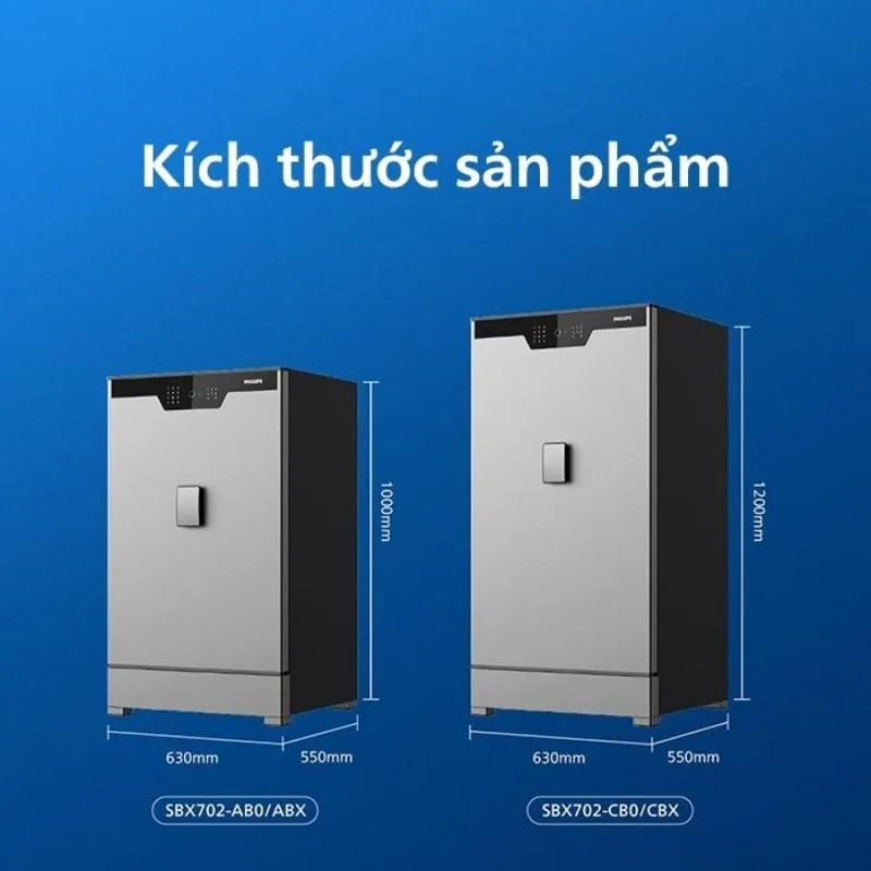 Ảnh minh họa Két sắt cỡ lớn Philips SBX702-ABX 1