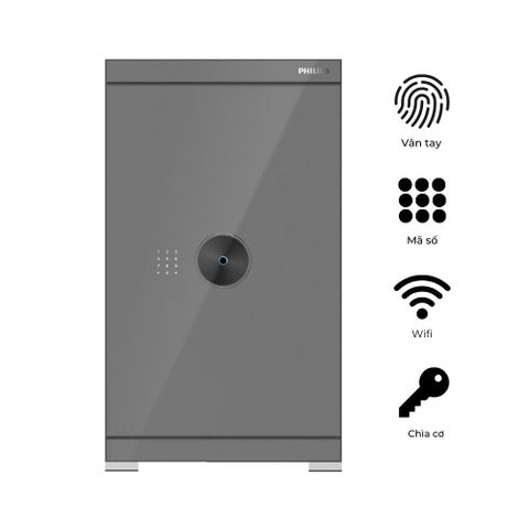 Két sắt vân tay Philips SBX602 – Kết nối Wifi