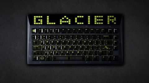 Keycap Angry Miao Glacier Keycaps - Dark Base Kit