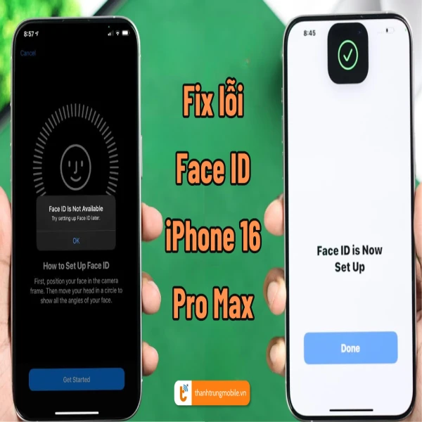 Ảnh minh họa Khắc phục lỗi Face ID iPhone 16 Pro Max 2