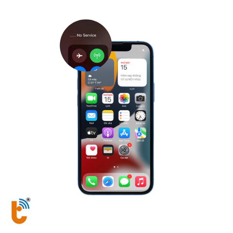 Khắc phục lỗi iPhone 13 Mini mất sóng
