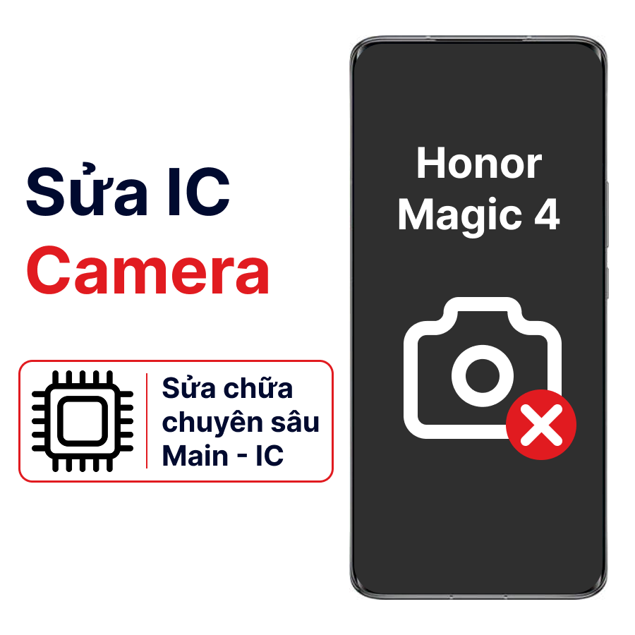 Khắc phục lỗi main - IC Camera Honor Magic 4 chính hãng