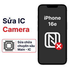  Khắc phục lỗi main - IC Camera iPhone 16E uy tín, bảo hành 6 tháng 