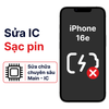 Khắc phục lỗi main - IC Sạc USB iPhone 16E uy tín, lấy liền