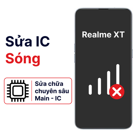 Khắc phục lỗi main - IC Sóng Realme Xt chính hãng