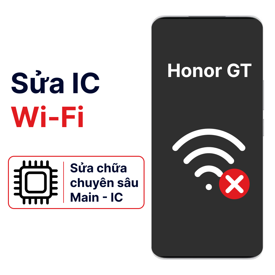 Khắc phục lỗi main - IC Wifi Bluetooth Honor Gt chính hãng