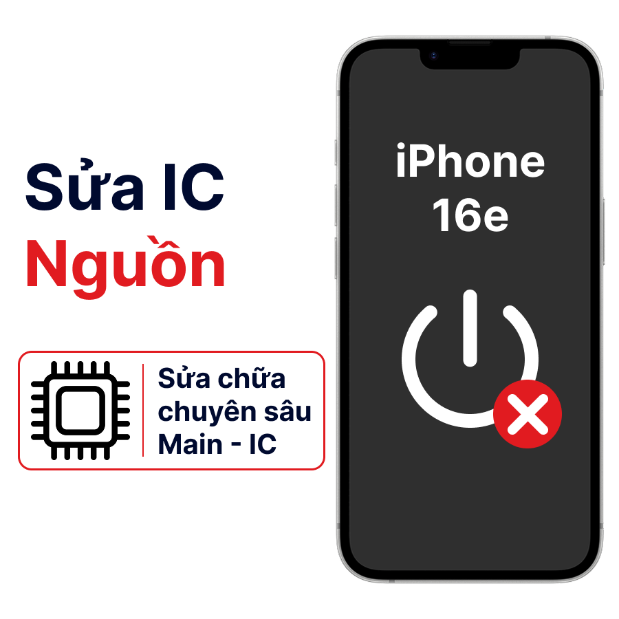 Ảnh minh họa Khắc phục lỗi nguồn iPhone 16E chính hãng 1