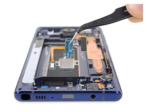Khắc phục lỗi sạc Samsung Galaxy Note 9