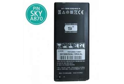 Khắc phục lỗi thay pin Sky A870