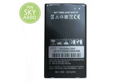 Khắc phục lỗi thay pin Sky A880